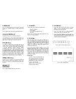 Preview for 1 page of Connection Technology Systems HET-3012 SERIES User Manual