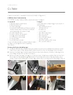 Preview for 2 page of Connection Co.Table Assembly Instructions Manual