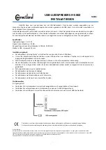 Preview for 5 page of Connectland H-S002 Installation Manual