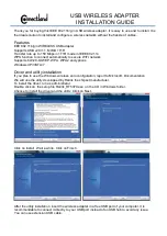 Preview for 1 page of Connectland WIRE-N-USB-RLN Installation Manual