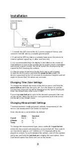 Preview for 3 page of Connects2 4X4ALTIMETER User'S Installation Manual