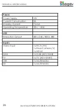 Preview for 26 page of Connects2 Adaptiv Lite ADVL-BM2 Fitting & User Manual