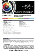 Предварительный просмотр 1 страницы Connects2 CAM-KIT16 User Manual