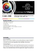 Connects2 CAM-VW8 User Manual preview