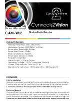 Предварительный просмотр 1 страницы Connects2 CAM-WL2 User Manual