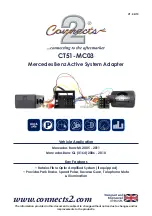 Preview for 1 page of Connects2 CT51-MC03 Quick Start Manual