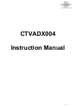 Connects2 CTVADX004 Instruction Manual предпросмотр