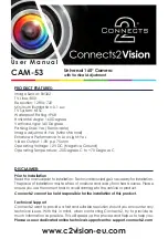 Connects2 Vision CAM-53 User Manual предпросмотр