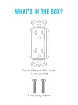 Preview for 4 page of ConnectSense CS-IWO-15 Installation Instructions Manual