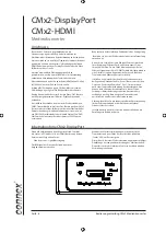 Предварительный просмотр 6 страницы Connex CMx2-RX Instruction Manual