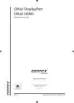 Предварительный просмотр 12 страницы Connex CMx2-RX Instruction Manual