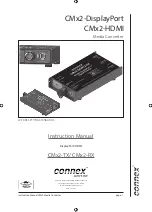 Предварительный просмотр 13 страницы Connex CMx2-RX Instruction Manual