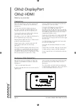 Предварительный просмотр 18 страницы Connex CMx2-RX Instruction Manual