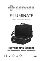 Предварительный просмотр 1 страницы Connex E-LUMINATE CP101 Instruction Manual