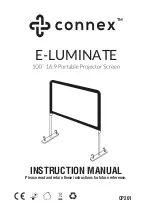 Connex E-LUMINATE CP201 Instruction Manual preview