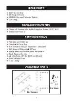 Предварительный просмотр 2 страницы Connex E-LUMINATE CP201 Instruction Manual