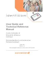 Connexion2 Identicom User'S Manual And Technical Reference Manual preview