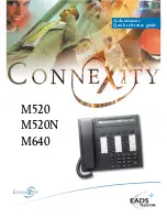 Connexity M520 Quick Reference Manual preview