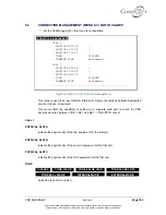 Preview for 163 page of Connexity M6501 Operating Manual