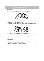 Предварительный просмотр 25 страницы connexx SBB-75136 Installation And Operation Manual