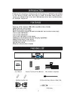 Предварительный просмотр 3 страницы connexx SBS-32Z4 Installation And Operation Manual