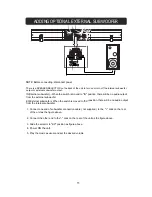 Предварительный просмотр 13 страницы connexx SBS-32Z4 Installation And Operation Manual