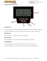 Предварительный просмотр 17 страницы Conquer 330-AR5600 User Manual