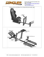 Preview for 1 page of Conquer 355-RACESIM3 Manual