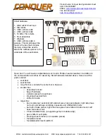 Preview for 2 page of Conquer 355-RACESIM3 Manual