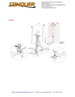 Предварительный просмотр 4 страницы Conquer Vertical Climber Assembly And User'S Manual