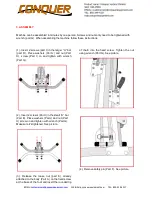 Предварительный просмотр 5 страницы Conquer Vertical Climber Assembly And User'S Manual