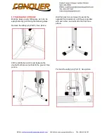 Предварительный просмотр 9 страницы Conquer Vertical Climber Assembly And User'S Manual