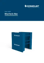 Conquip Manhole Box User Manual предпросмотр