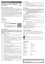 Preview for 1 page of Conrad Electronic 1372174 Operating Instructions