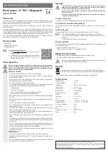 Preview for 2 page of Conrad Electronic 1372174 Operating Instructions