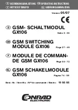 Conrad Electronic 19 66 66 Operating Instructions Manual preview