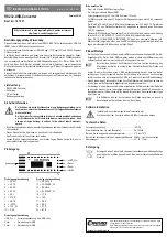 Preview for 1 page of Conrad Electronic 197257 Operating Instructions