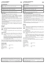 Conrad Electronic 2377718 Important Information предпросмотр