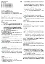 Conrad Electronic 2521405 Operating Instructions предпросмотр