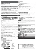 Preview for 1 page of Conrad Electronic 361475 Operating Instructions