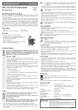 Conrad Electronic 43 01 79 Operating Instructions preview