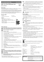 Предварительный просмотр 2 страницы Conrad Electronic 43 01 79 Operating Instructions