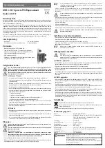 Предварительный просмотр 4 страницы Conrad Electronic 43 01 79 Operating Instructions