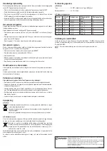 Preview for 8 page of Conrad Electronic 43 98 02 Operating Instructions Manual