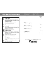 Preview for 1 page of Conrad Electronic 55 12 00 Operating Instructions Manual