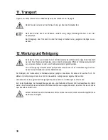 Preview for 12 page of Conrad Electronic 55 12 00 Operating Instructions Manual