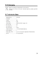 Preview for 15 page of Conrad Electronic 55 12 00 Operating Instructions Manual