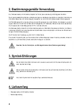 Preview for 4 page of Conrad Electronic 57 11 26 Operating Instructions Manual