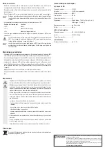 Preview for 6 page of Conrad Electronic 57 74 93 Operating Instructions Manual