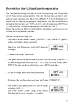 Preview for 11 page of Conrad Electronic 58 85 00 Operating Instructions Manual